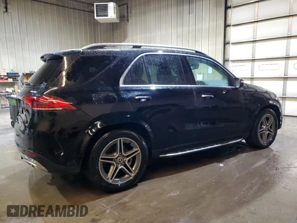 2021 Mercedes-Benz GLE 450 with VIN 4JGFB5KB7MA505318, listed as a Copart auction lot 47925135 with 31,468 mi miles and Salvage title. Bid and sale history available at DreamBid. Image 3.