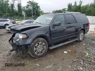 2014 Ford Expedition Max Limited с VIN 1FMJK2A51EEF07371, выставлен на аукционе Copart как лот 61526975 с пробегом 237 952 миль миль и Списание • Salvage title. История ставок и продаж доступна на DreamBid. Изображение 1.