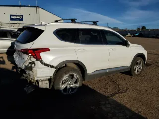 2022 Hyundai Santa Fe SEL with VIN 5NMS2DAJ0NH418955, listed as a Copart auction lot 50609365 with 27,860 mi miles and Salvage Title. Bid and sale history available at carsss.com. Image 3.