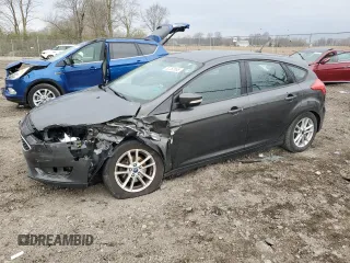 2015 Ford Focus SE with VIN 1FADP3K21FL277296, listed as a Copart auction lot 52252855 with 94,583 mi miles and Salvage Title. Bid and sale history available at carsss.com. Image 1.
