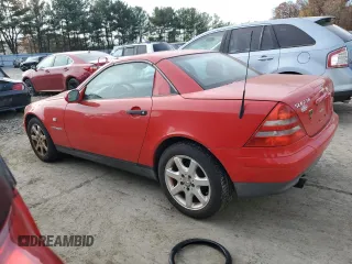 1999 Mercedes-Benz SLK-Class with VIN WDBKK47F8XF134409, listed as a Copart auction lot 79716654 with 92,077 mi miles and Clean Title. Bid and sale history available at carsss.com. Image 2.