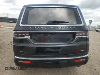 2022 Jeep Grand Wagoneer Series III with VIN 1C4SJVGJ3NS136104, listed as a Copart auction lot 54686725 with 58,677 mi miles and Salvage title. Bid and sale history available at DreamBid. Image 6.