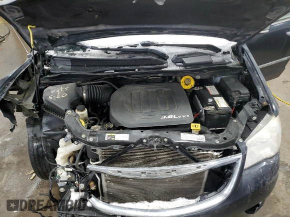 2014 Chrysler Town & Country Touring-L with VIN 2C4RC1CG3ER138853, listed as a Copart auction lot 45316815 with 163,692 mi miles and Salvage Title. Bid and sale history available at carsss.com. Image 12.