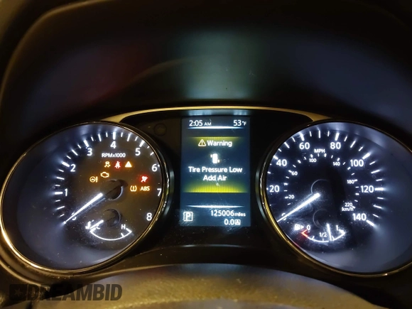2016 Nissan Rogue SL with VIN 5N1AT2MV2GC825264, listed as a IAAI auction lot 41883764 with 125,006 mi miles and . Bid and sale history available at DreamBid. Image 7.
