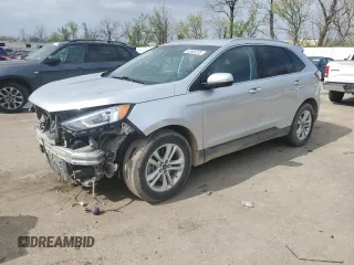 2019 Ford Edge SEL z VIN 2FMPK4J98KBC47471, wystawiony jako Copart lot #52685225 z przebiegiem 149 008 mil mil oraz Szkoda całkowita • Salvage title. Historia ofert i sprzedaży dostępna na DreamBid. Obrazek 1.