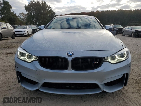 2017 BMW M4 with VIN WBS3R9C57HK709371, listed as a Copart auction lot 76764314 with 60,790 mi miles and Salvage Title. Bid and sale history available at carsss.com. Image 5.