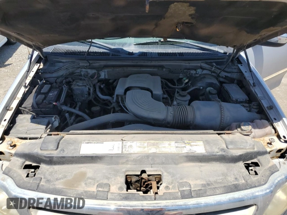 2001 Ford F-150 XL with VIN 1FTRX17W11NA24623, listed as a Copart auction lot 56767345 with 201,959 mi miles and Salvage title. Bid and sale history available at DreamBid. Image 11.