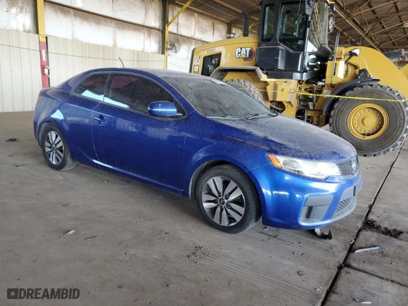2013 Kia Forte Koup EX with VIN KNAFU6A20D5655007, listed as a Copart auction lot 45918295 with 290,761 mi miles and Clean Title. Bid and sale history available at carsss.com. Image 4.