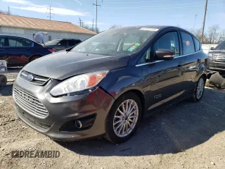 2016 Ford C-Max Energi SEL with VIN 1FADP5CUXGL114403, listed as a Copart auction lot 47727214 with 75,601 mi miles and Salvage Title. Bid and sale history available at carsss.com. Image 1.