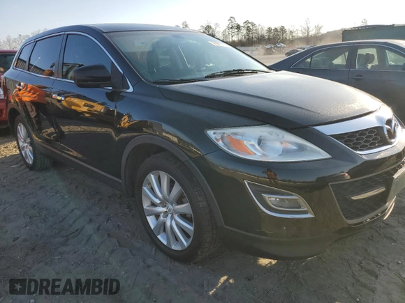 2010 Mazda CX-9 Grand Touring with VIN JM3TB2MV0A0226475, listed as a Copart auction lot 44249175 with 177,892 mi miles and Salvage Title. Bid and sale history available at carsss.com. Image 4.