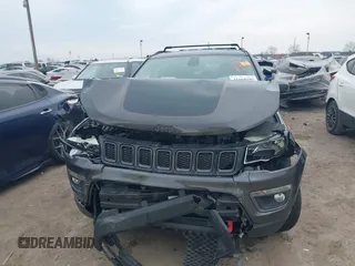 2017 Jeep Compass Trailhawk with VIN 3C4NJDDBXHT630533, listed as a IAAI auction lot 41668105 with 37,036 mi miles and . Bid and sale history available at DreamBid. Image 12.
