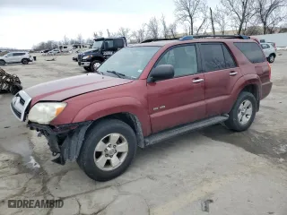 2006 Toyota 4Runner SR5 with VIN JTEBT14R868033977, listed as a Copart auction lot 42383785 with 265,616 mi miles and Salvage Title. Bid and sale history available at carsss.com. Image 1.
