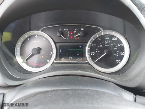 2014 Nissan Sentra SV with VIN 3N1AB7AP1EY240533, listed as a IAAI auction lot 42089051 with 114,389 mi miles. Bid and sale history available at carsss.com. Image 7.