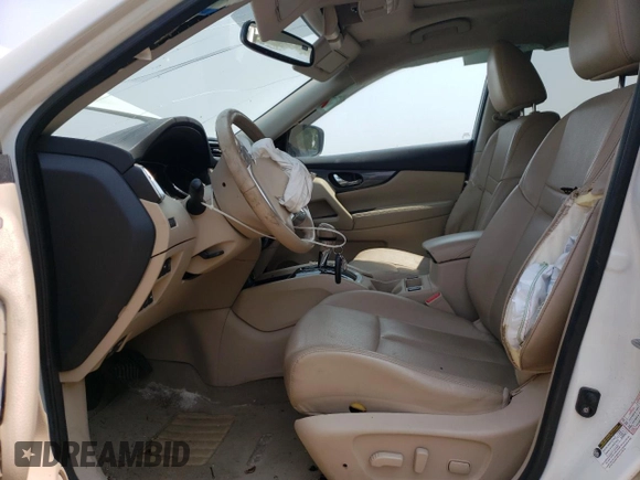 2015 Nissan Rogue SL z VIN 5N1AT2MV9FC754935, wystawiony jako Copart lot #59198955 z przebiegiem 180 001 mil mil oraz Szkoda całkowita • Salvage title. Historia ofert i sprzedaży dostępna na DreamBid. Obrazek 7.