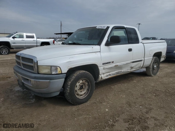 2000 Dodge Ram 1500 with VIN 1B7HC13Z0YJ166504, listed as a Copart auction lot 42934305 with 198,124 mi miles and Salvage Title. Bid and sale history available at carsss.com. Image 1.