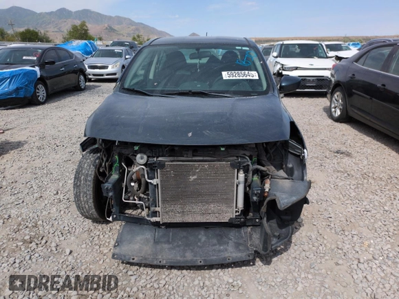 2016 Nissan Versa S Plus with VIN 3N1CN7AP1GL897316, listed as a Copart auction lot 59285645 with Not provided miles and Salvage title. Bid and sale history available at DreamBid. Image 5.