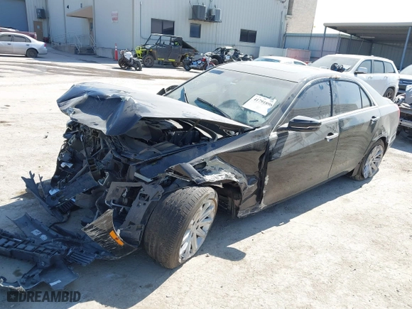 2016 Cadillac CTS Sedan RWD with VIN 1G6AP5SX5G0194397, listed as a IAAI auction lot 41791898 with 77,809 mi miles. Bid and sale history available at carsss.com. Image 2.