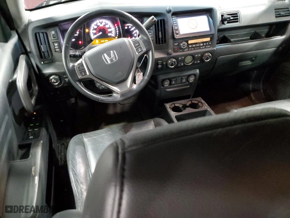 2010 Honda Ridgeline RTL with VIN 5FPYK1F59AB002068, listed as a Copart auction lot 45353325 with 157,260 mi miles and Salvage Title. Bid and sale history available at carsss.com. Image 8.