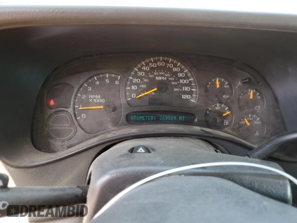 2004 Chevrolet Suburban LS z VIN 1GNEC16T34J317301, wystawiony jako Copart lot #57801655 z przebiegiem 269 929 mil mil oraz Czysty tytuł • Clean title. Historia ofert i sprzedaży dostępna na DreamBid. Obrazek 9.
