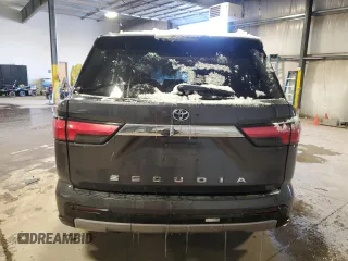 2023 Toyota Sequoia SR5 with VIN 7SVAAABAXPX003220, listed as a Copart auction lot 88798445 with 47,637 mi miles and Salvage Title. Bid and sale history available at carsss.com. Image 6.