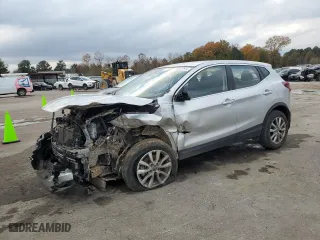 2022 Nissan Rogue Sport S with VIN JN1BJ1AV7NW342851, listed as a Copart auction lot 84307514 with 49,369 mi miles and Salvage Title. Bid and sale history available at carsss.com. Image 1.