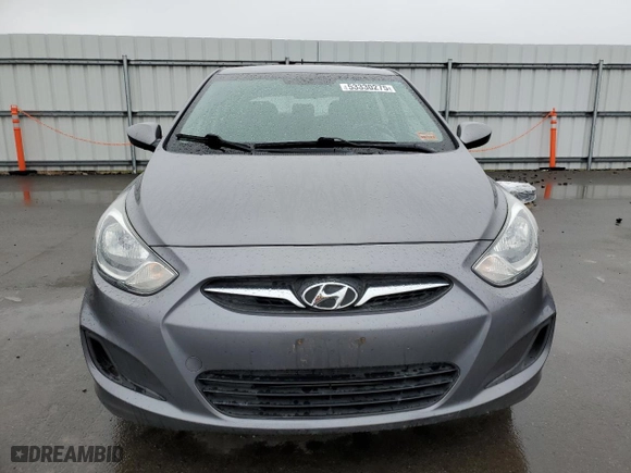 2014 Hyundai Accent GS with VIN KMHCT5AE1EU190043, listed as a Copart auction lot 53330275 with 121,935 mi miles and Clean Title. Bid and sale history available at carsss.com. Image 5.