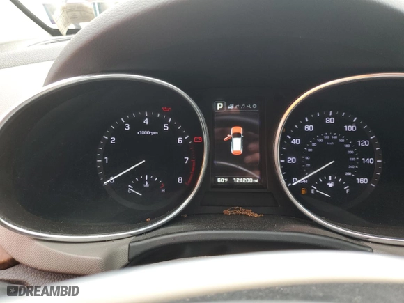2017 Hyundai Santa Fe Limited Ultimate with VIN KM8SRDHF9HU229792, listed as a Copart auction lot 50763035 with 124,200 mi miles and Clean Title. Bid and sale history available at carsss.com. Image 9.