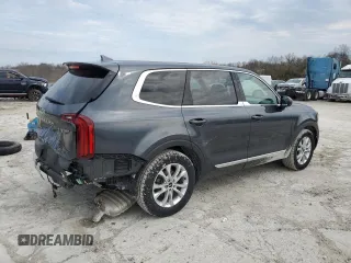 2022 Kia Telluride LX with VIN 5XYP2DHCXNG200934, listed as a Copart auction lot 50776385 with 93,430 mi miles and Salvage title. Bid and sale history available at DreamBid. Image 3.