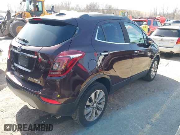 2017 Buick Encore Preferred with VIN KL4CJESB9HB056518, listed as a IAAI auction lot 41745360 with 133,061 mi miles. Bid and sale history available at carsss.com. Image 4.