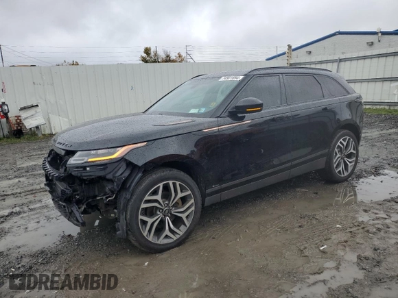 2018 Land Rover Range Rover Velar R-Dynamic HSE with VIN SALYM2RX5JA734253, listed as a Copart auction lot 74901694 with 91,711 mi miles and Salvage Title. Bid and sale history available at carsss.com. Image 1.