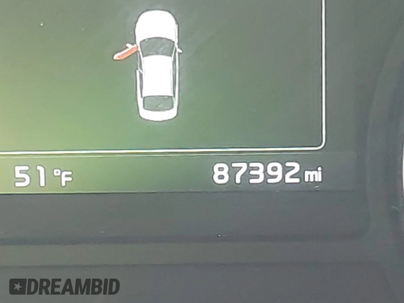 2017 Kia Optima Hybrid with VIN KNAGT4LE3H5018864, listed as a IAAI auction lot 41845714 with 87,392 mi miles. Bid and sale history available at carsss.com. Image 15.
