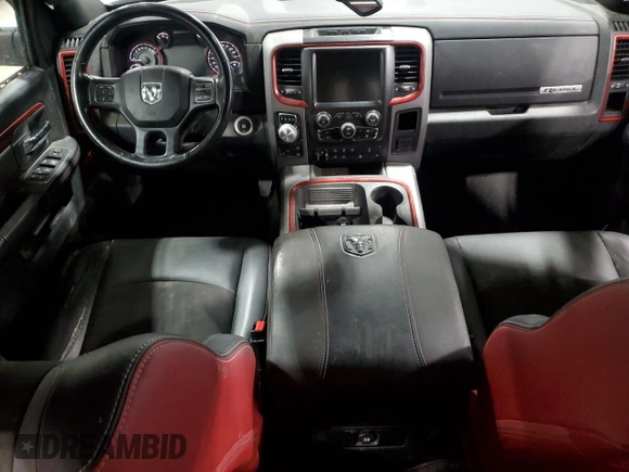 2017 Ram 1500 Rebel with VIN 1C6RR7YT4HS522710, listed as a Copart auction lot 51519335 with 208,742 mi miles and Salvage title. Bid and sale history available at DreamBid. Image 8.