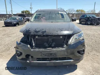 2020 Nissan Pathfinder Platinum with VIN 5N1DR2DN2LC590371, listed as a Copart auction lot 49660975 with 58,598 mi miles and Salvage title. Bid and sale history available at DreamBid. Image 5.
