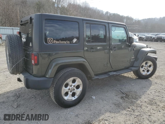 2015 Jeep Wrangler Unlimited Wrangler X with VIN 1C4BJWEG4FL769347, listed as a Copart auction lot 46394805 with 151,011 mi miles and Salvage title. Bid and sale history available at DreamBid. Image 3.
