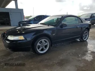 2000 Ford Mustang GT z VIN 1FAFP42X1YF299634, wystawiony jako Copart lot #64472905 z przebiegiem 125 163 mil mil oraz Szkoda całkowita • Salvage title. Historia ofert i sprzedaży dostępna na DreamBid. Obrazek 1.
