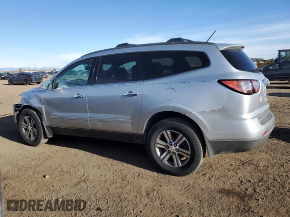 2015 Chevrolet Traverse LT with VIN 1GNKVGKD9FJ280868, listed as a Copart auction lot 49702625 with 127,728 mi miles and Salvage Title. Bid and sale history available at DreamBid. Image 2.