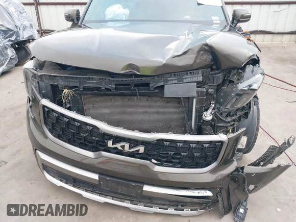 2023 Kia Telluride SX Prestige X-Pro с VIN 5XYP5DGC8PG357339, выставлен на аукционе IAAI как лот 42035859 с пробегом 26 835 миль миль и . История ставок и продаж доступна на DreamBid. Изображение 6.