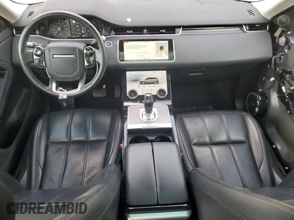 2020 Land Rover Range Rover Evoque S with VIN SALZJ2FX7LH039218, listed as a Copart auction lot 51685475 with 37,684 mi miles and Salvage Title. Bid and sale history available at carsss.com. Image 8.
