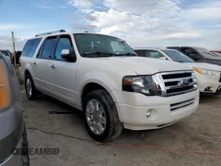 2014 Ford Expedition EL Limited with VIN 1FMJK1K57EEF17167, listed as a Copart auction lot 75751184 with Not Provided miles and Non Repairable. Bid and sale history available at carsss.com. Image 4.