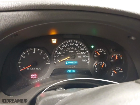 2004 Chevrolet TrailBlazer LS with VIN 1GNDT13S742420710, listed as a IAAI auction lot 41855491 with 209,315 mi miles. Bid and sale history available at carsss.com. Image 7.