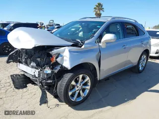 2010 Lexus RX 350 with VIN JTJZK1BA9A2410070, listed as a IAAI auction lot 41648216 with 119,920 mi miles. Bid and sale history available at carsss.com. Image 2.