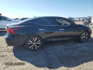 2017 Nissan Maxima SV with VIN 1N4AA6AP8HC429404, listed as a Copart auction lot 46863905 with 84,608 mi miles and Salvage Title. Bid and sale history available at DreamBid. Image 3.