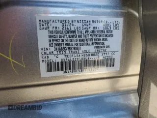 2024 Nissan Sentra SV z VIN 3N1AB8CV3RY288607, wystawiony jako Copart lot #57042985 z przebiegiem 20 123 mil mil oraz Nie do naprawy • Non repairable. Historia ofert i sprzedaży dostępna na DreamBid. Obrazek 12.
