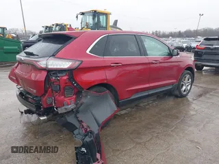 2015 Ford Edge Titanium with VIN 2FMPK4K88FBB76686, listed as a IAAI auction lot 41743766 with 68,913 mi miles. Bid and sale history available at carsss.com. Image 4.