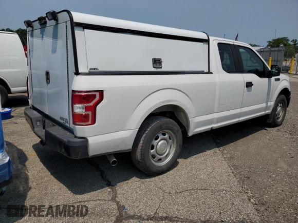 2019 Ford F-150 XL with VIN 1FTEX1CB2KKE66654, listed as a Copart auction lot 58748285 with 174,378 mi miles and Clean title. Bid and sale history available at DreamBid. Image 3.