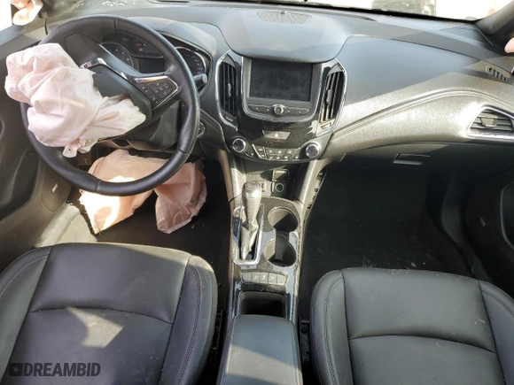 2019 Chevrolet Cruze Premier with VIN 1G1BF5SM5K7118181, listed as a Copart auction lot 74853773 with 0 mi miles and Salvage Title. Bid and sale history available at carsss.com. Image 8.