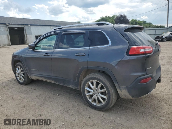 2017 Jeep Cherokee Limited с VIN 1C4PJMDS0HW525065, выставлен на аукционе Copart как лот 63368565 с пробегом 124 042 миль миль и Чистый • Clean title. История ставок и продаж доступна на DreamBid. Изображение 2.