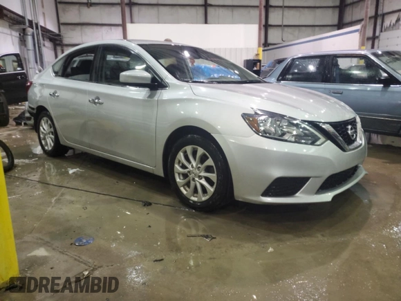 2019 Nissan Sentra SV with VIN 3N1AB7AP5KL624291, listed as a Copart auction lot 45900625 with Not Provided miles and Non Repairable. Bid and sale history available at carsss.com. Image 4.