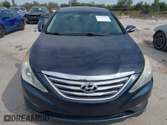 2014 Hyundai Sonata Limited with VIN 5NPEC4AB0EH935405, listed as a IAAI auction lot 41519802 with 159,707 mi miles and . Bid and sale history available at DreamBid. Image 12.