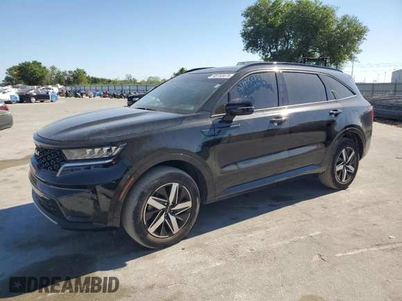 2023 Kia Sorento S with VIN 5XYRL4LC4PG242564, listed as a Copart auction lot 48753475 with 32,874 mi miles and Salvage Title. Bid and sale history available at DreamBid. Image 1.